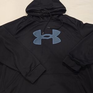 Under Armour Men's Navy Fleece Pullover Hoodie